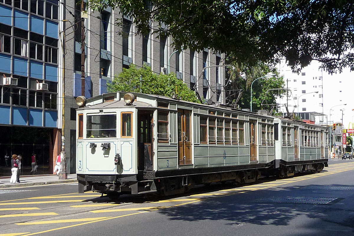 Voyage en Argentine : tramway de Buenos Aires, motrices UEC-Preston